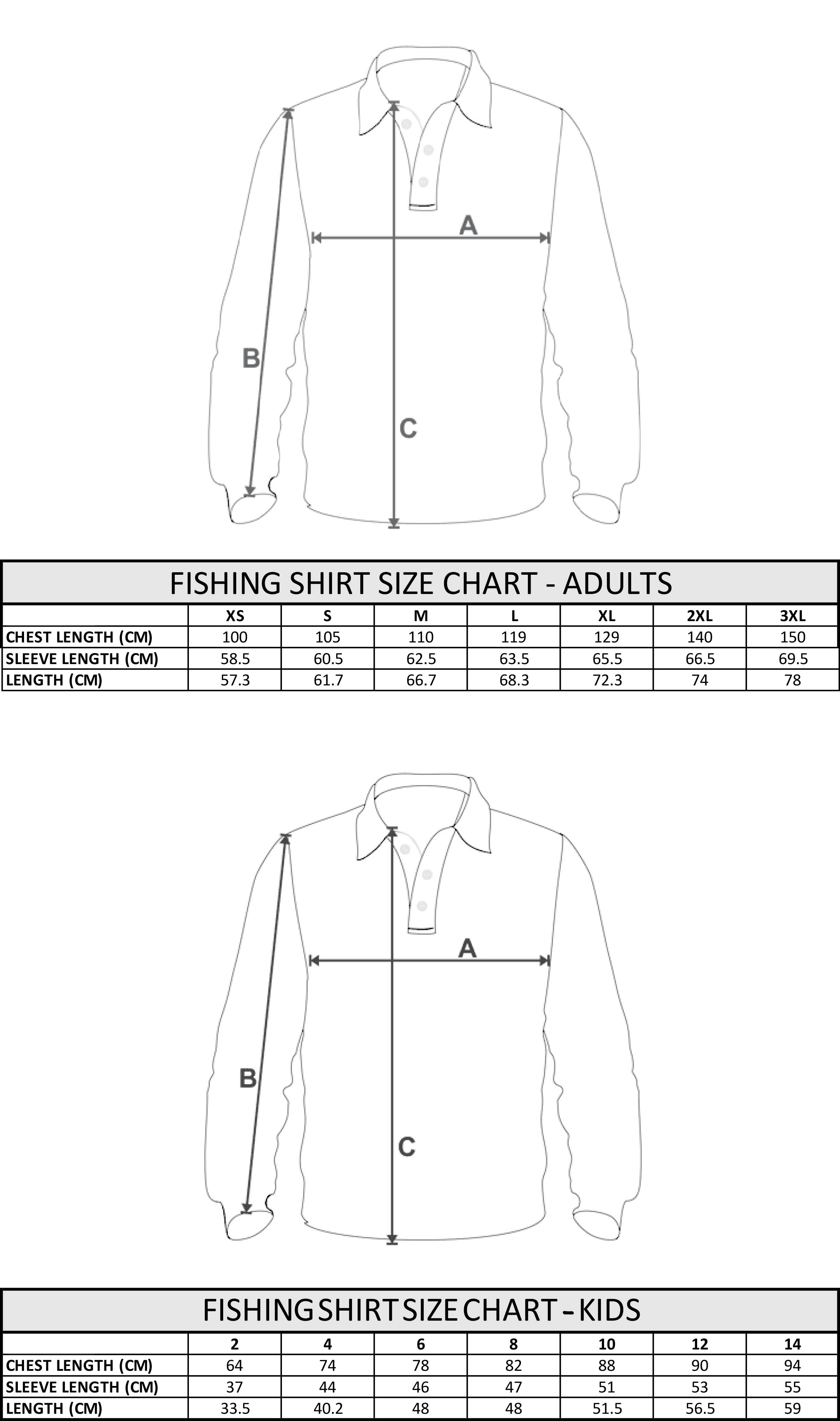Marlin Long Sleeve Fishing Shirt Youth