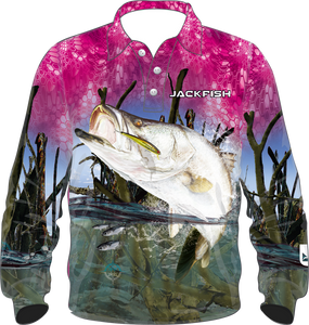Ladies barramundi fishing shirt