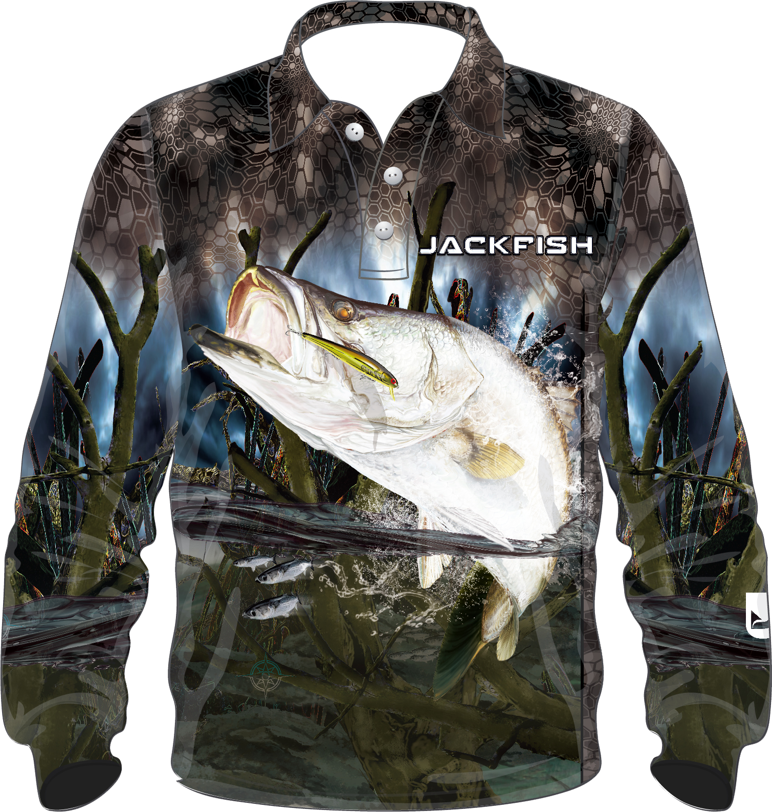 Barramundi Long Sleeve Fishing Shirt